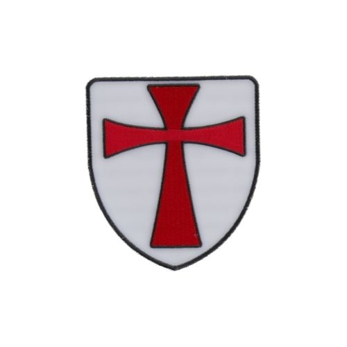 Knights Templar Shield Embroidered Patch product image 1