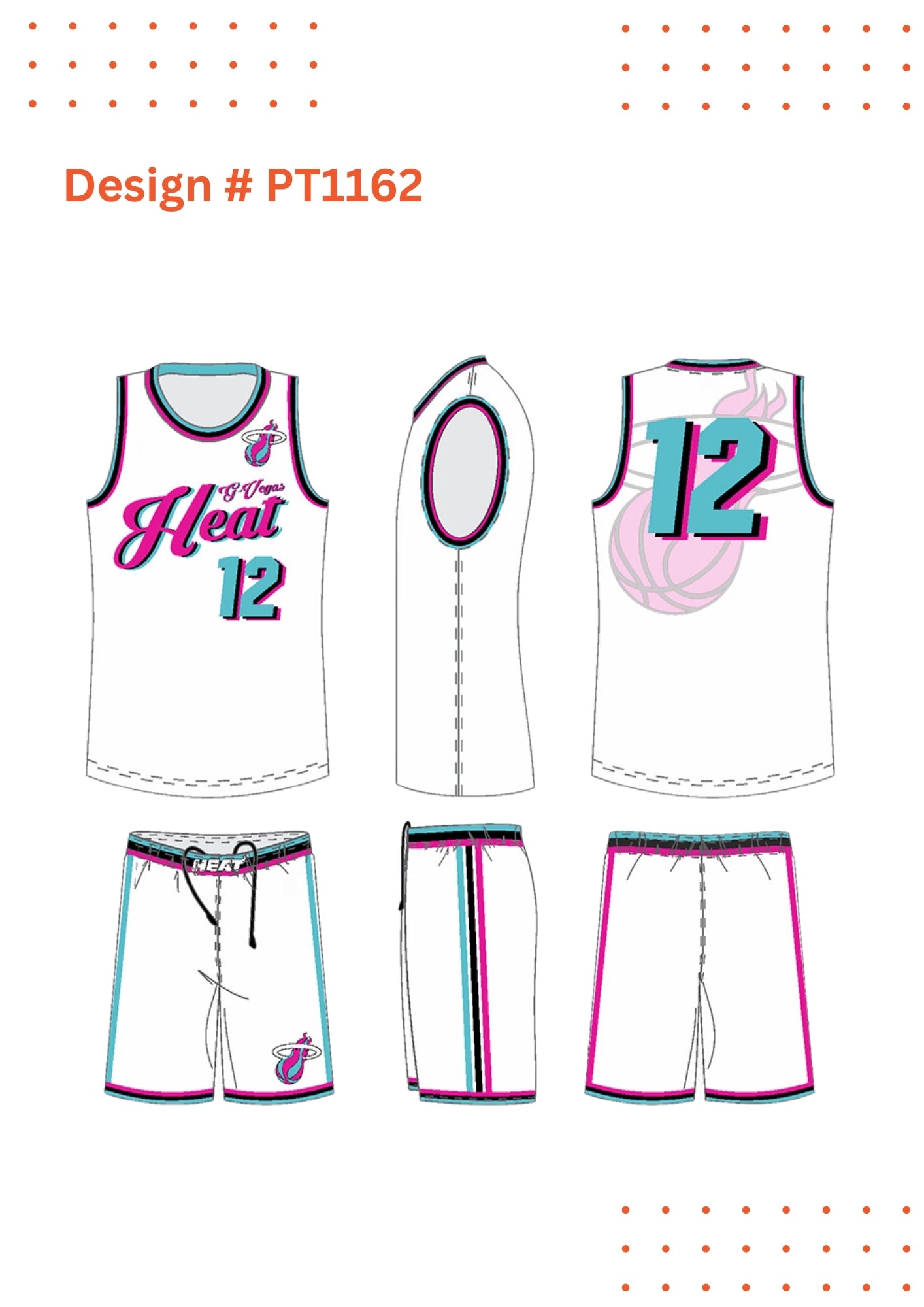 Custom Basketball Uniforms – Mockup Designs
