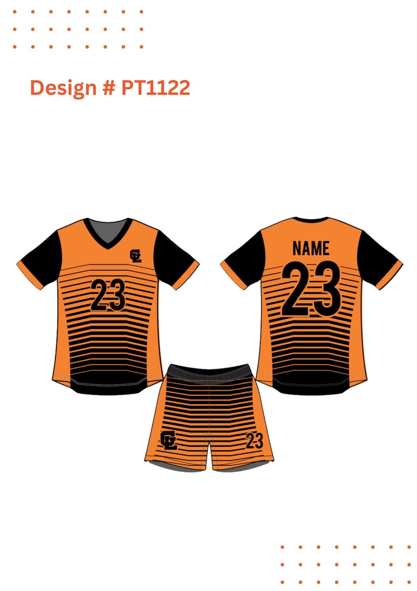 Custom Sublimated Soccer Uniform Mockups