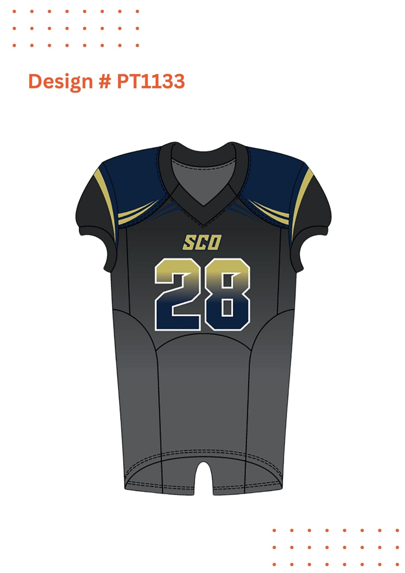 Custom Football Uniform Mockups