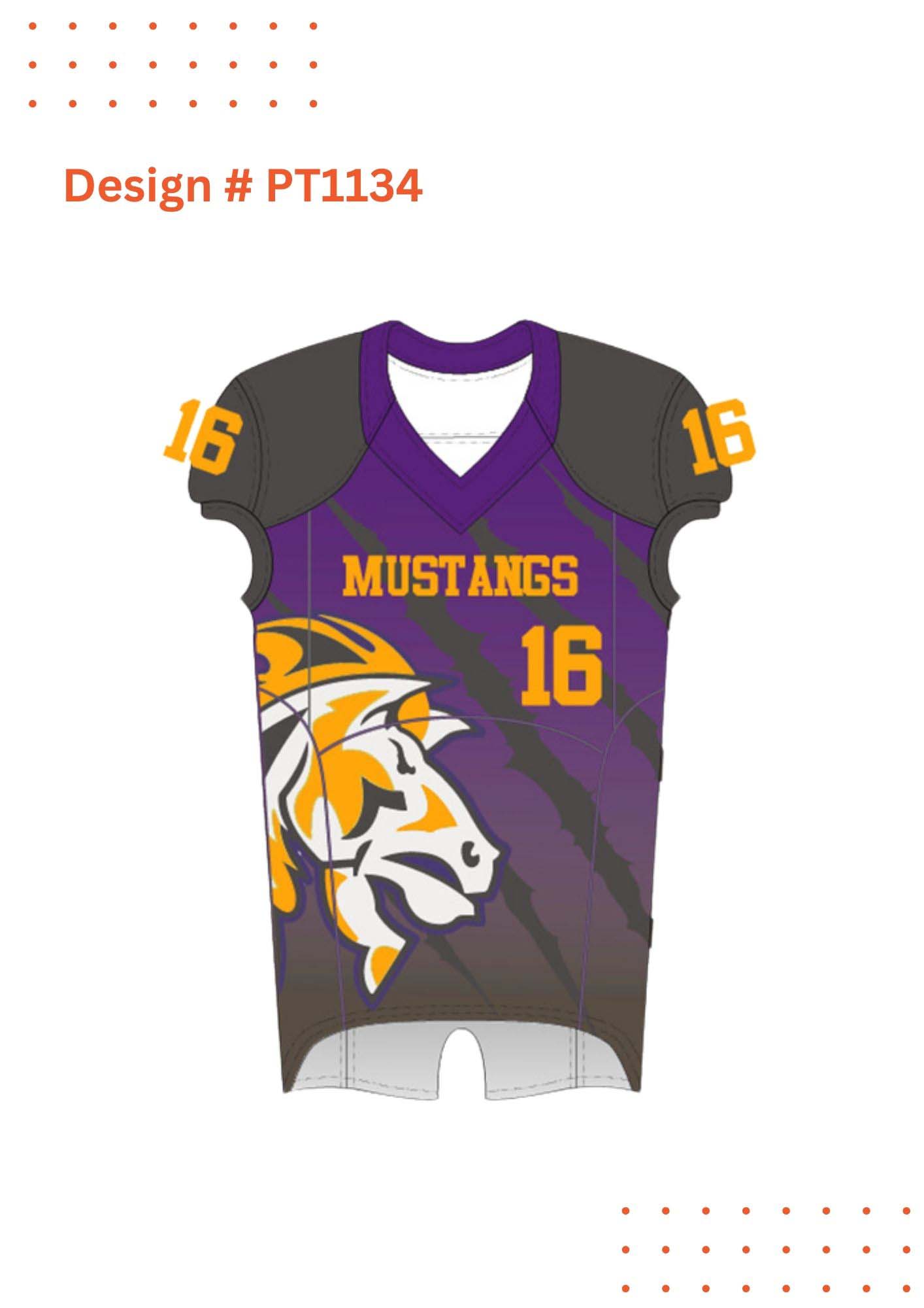 Custom Football Uniform Mockups