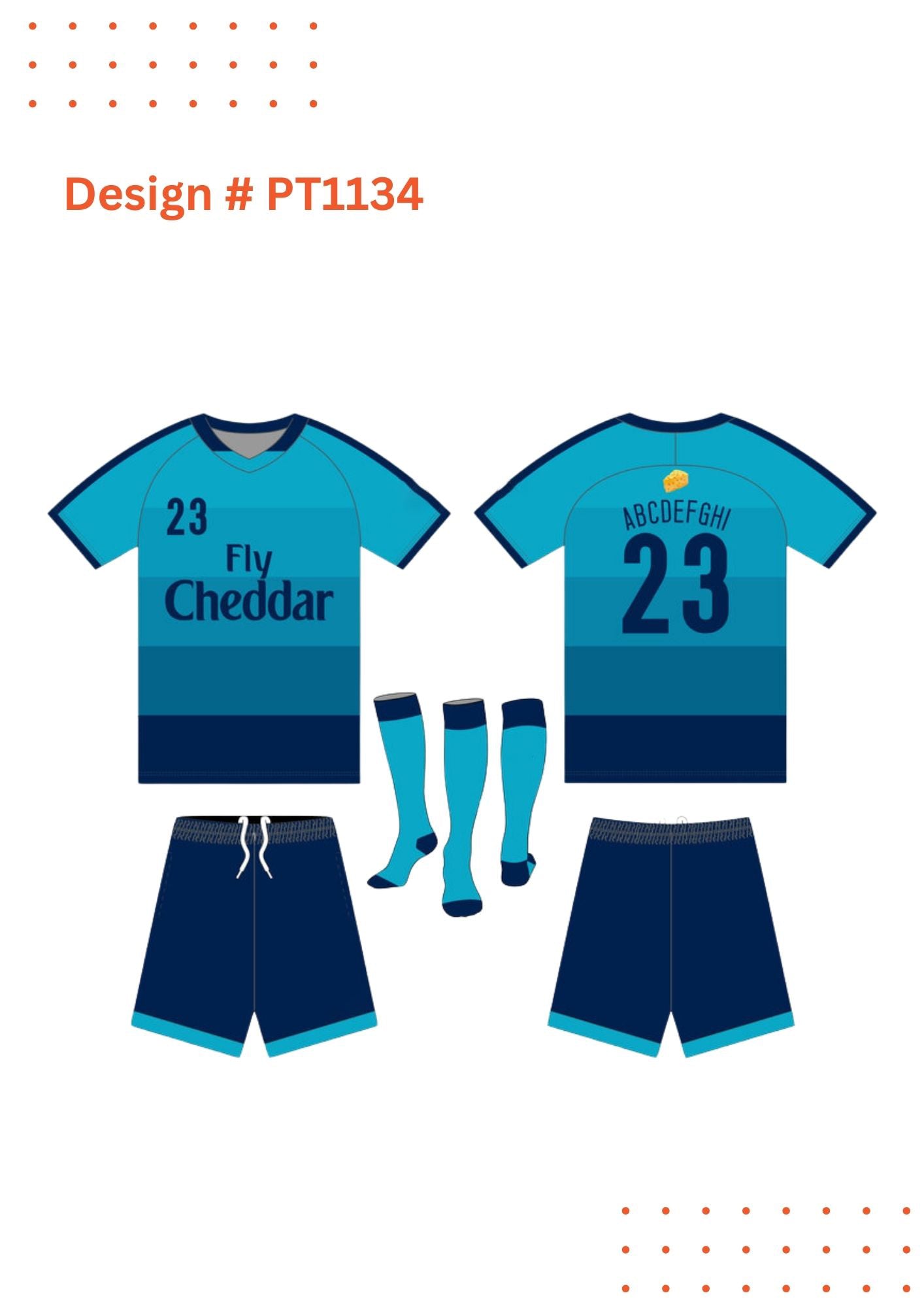 Custom Sublimated Soccer Uniform Mockups