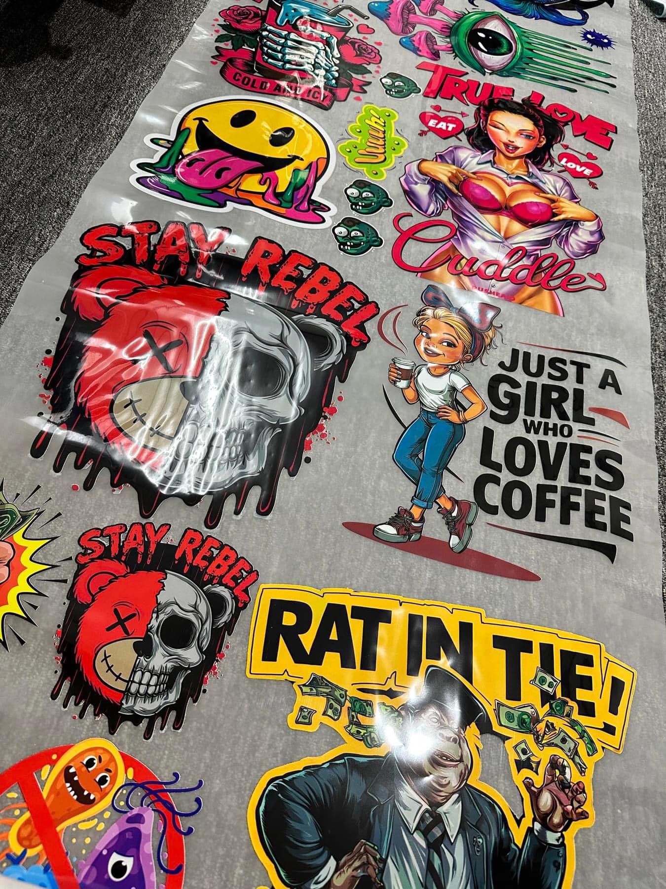 DTF Transfers for Apparel