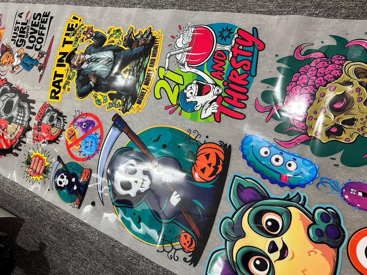 DTF Transfers for Apparel