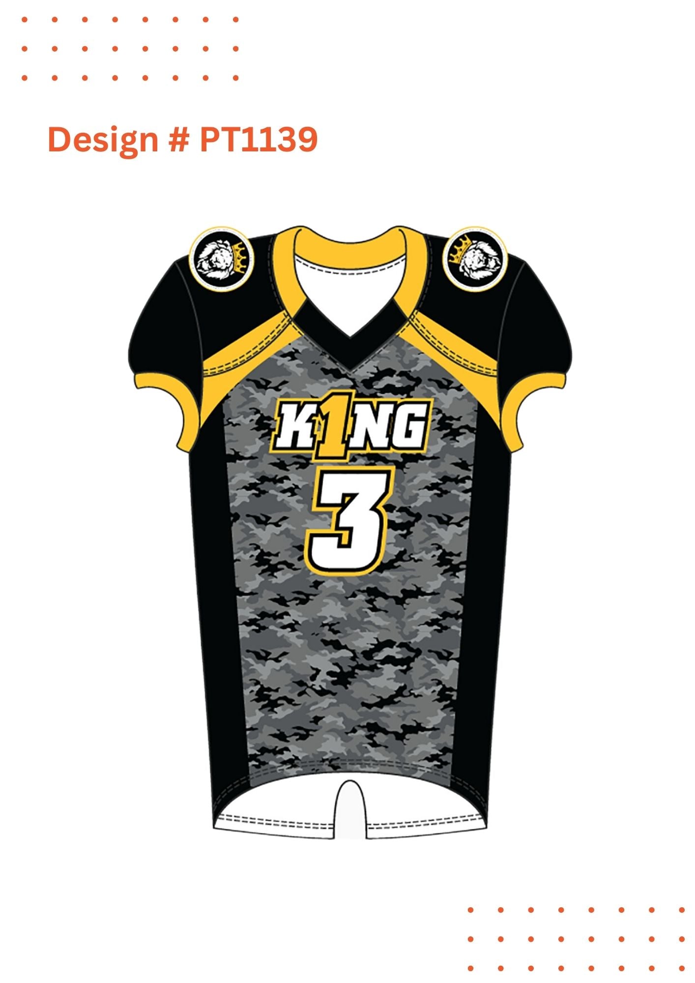 Custom Football Uniform Mockups