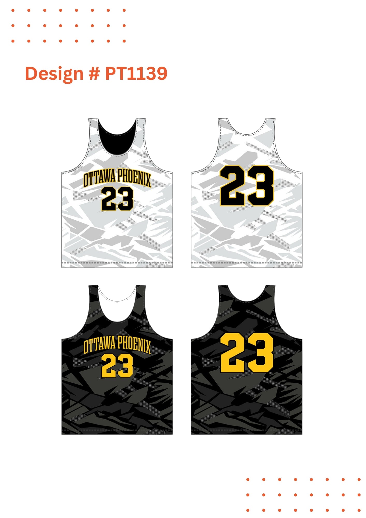 Custom Basketball Uniforms – Mockup Designs