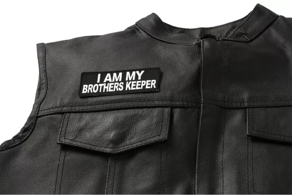 Brother's Keeper Loyalty Embroidered Patch apparel application view