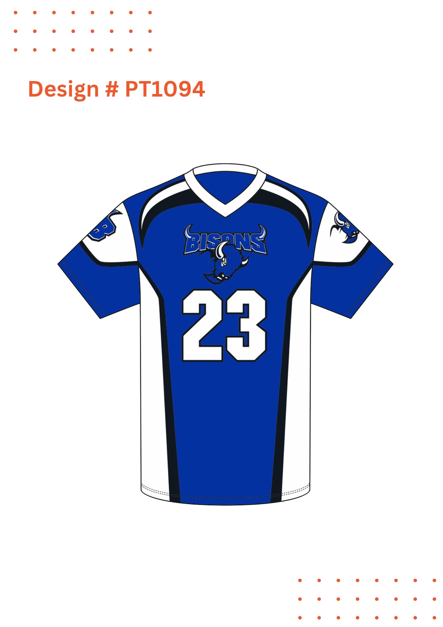 Custom Flag Football Jersey Mockups