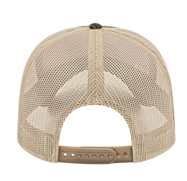 Camouflage Trucker Hat with Mesh Panel
