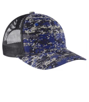 Digi Camo Snapback Trucker Cap