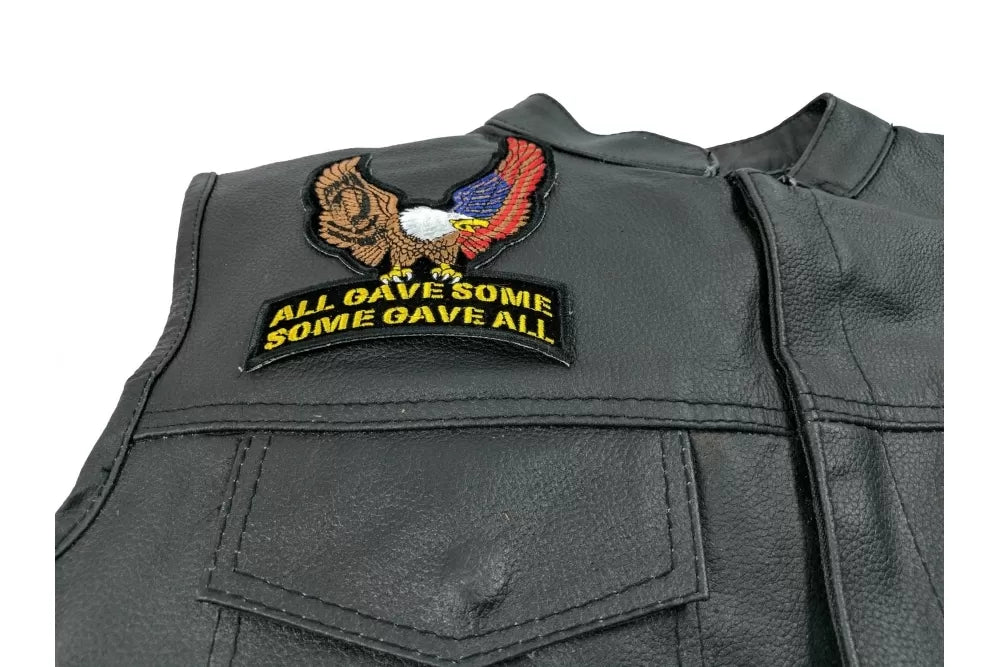 US POW MIA Upwing Eagle Rocker Embroidered Patch product image 4