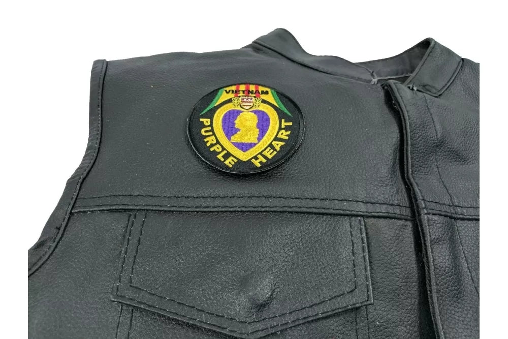 Vietnam Purple Heart Patch (  3x3 inche )