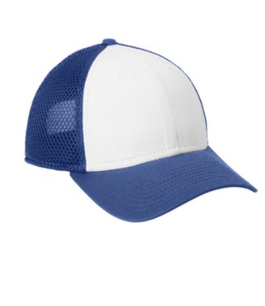 Snapback Contrast Front Mesh Cap