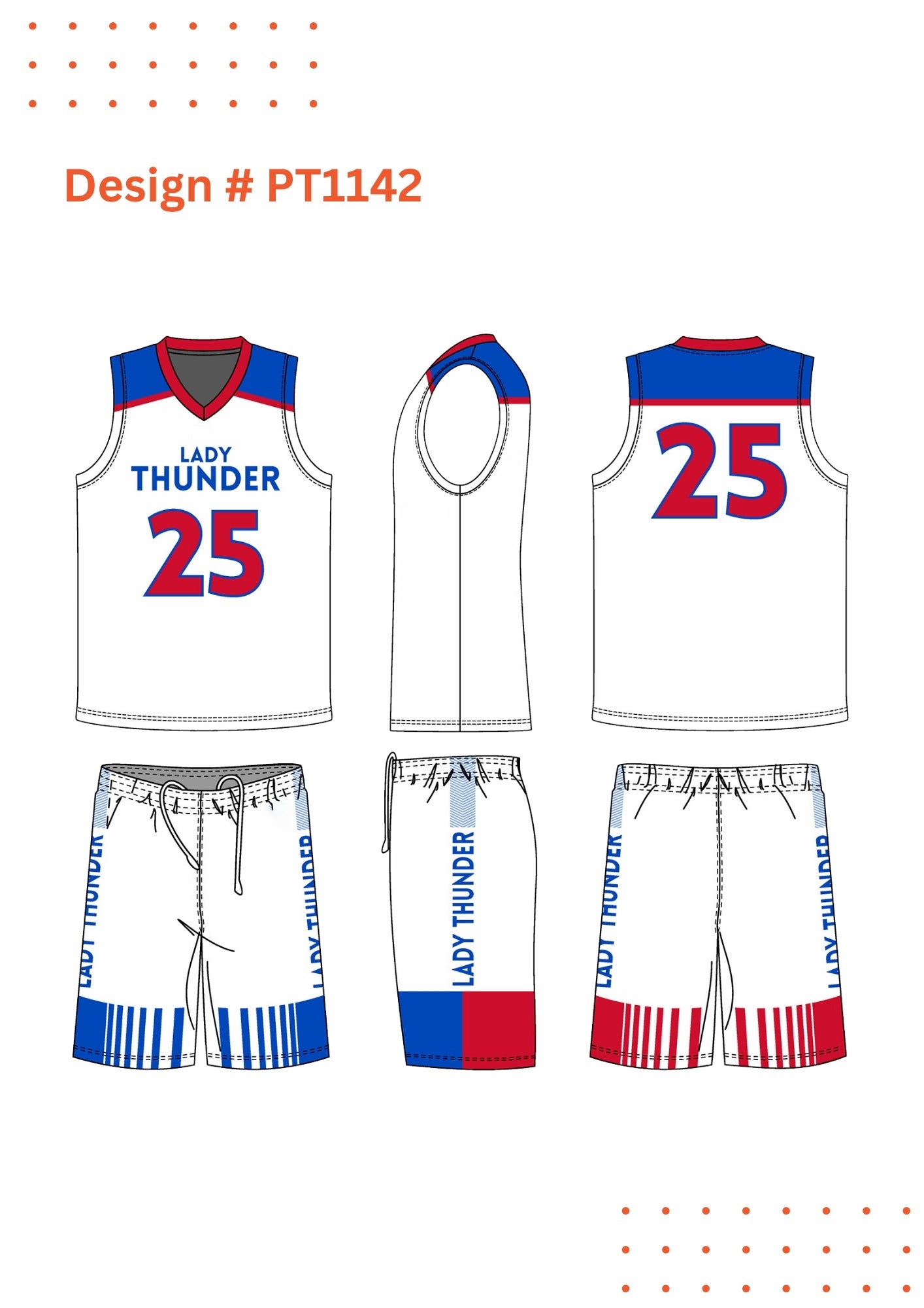 Custom Basketball Uniforms – Mockup Designs