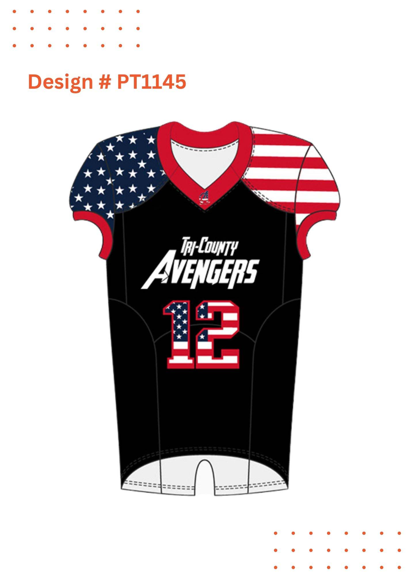 Custom Football Uniform Mockups