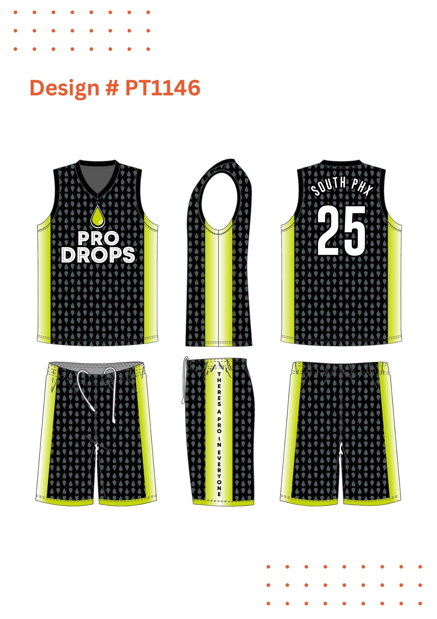 Custom Basketball Uniforms – Mockup Designs