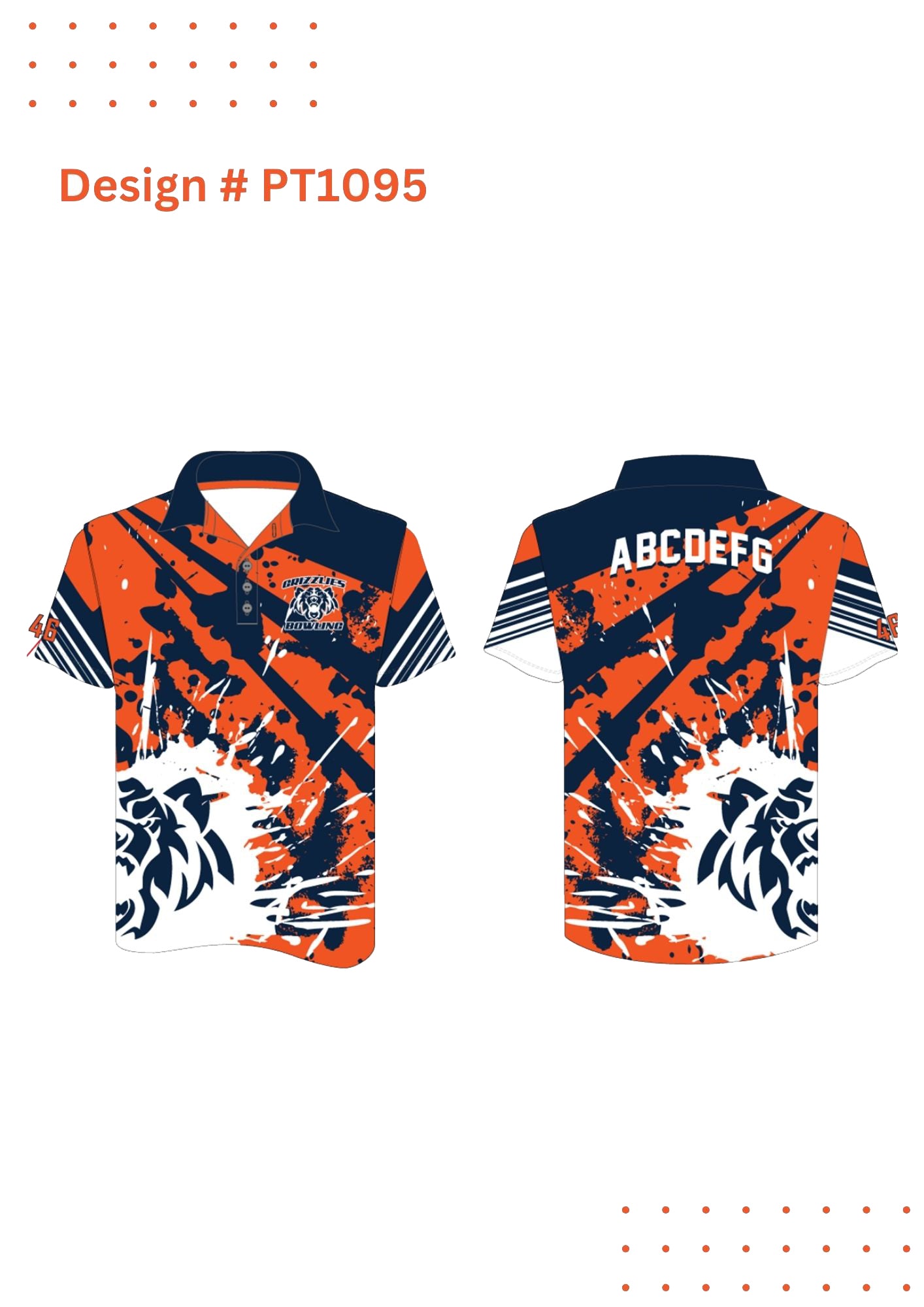 Custom Bowling Jersey Mockups