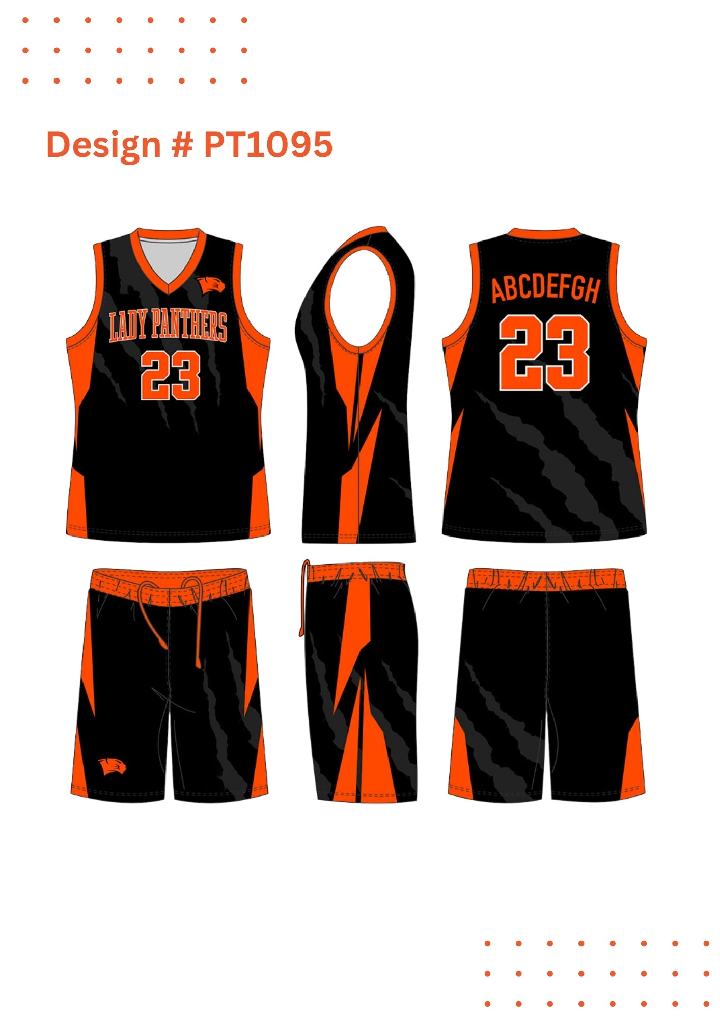 Custom Basketball Uniforms – Mockup Designs