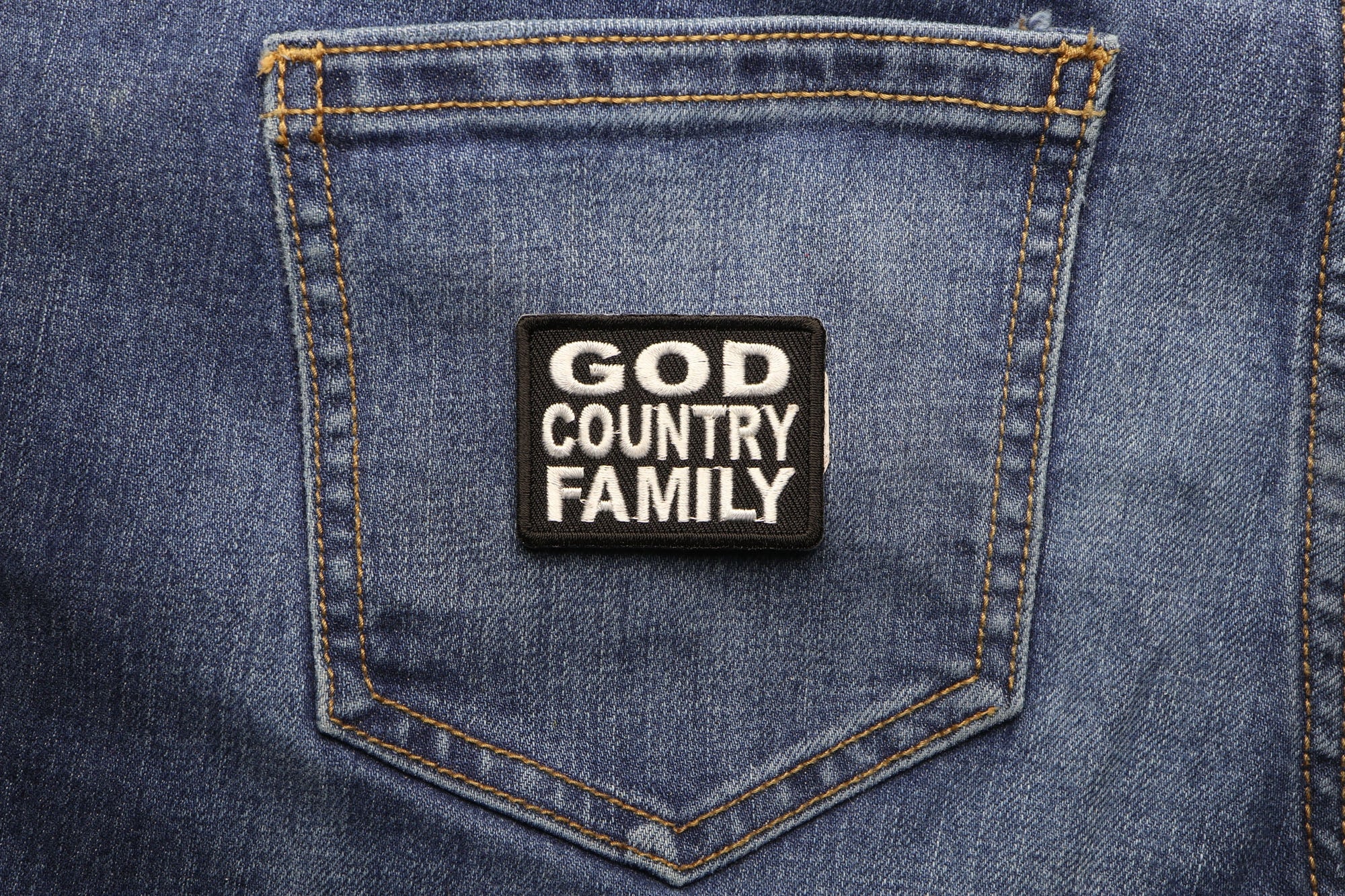 God Country Family Small Patch ( 3 x 1.5 inches )
