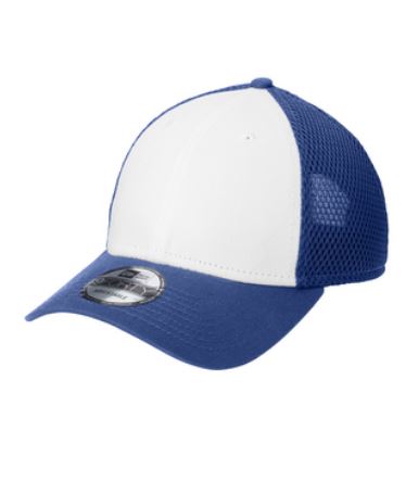 Snapback Contrast Front Mesh Cap