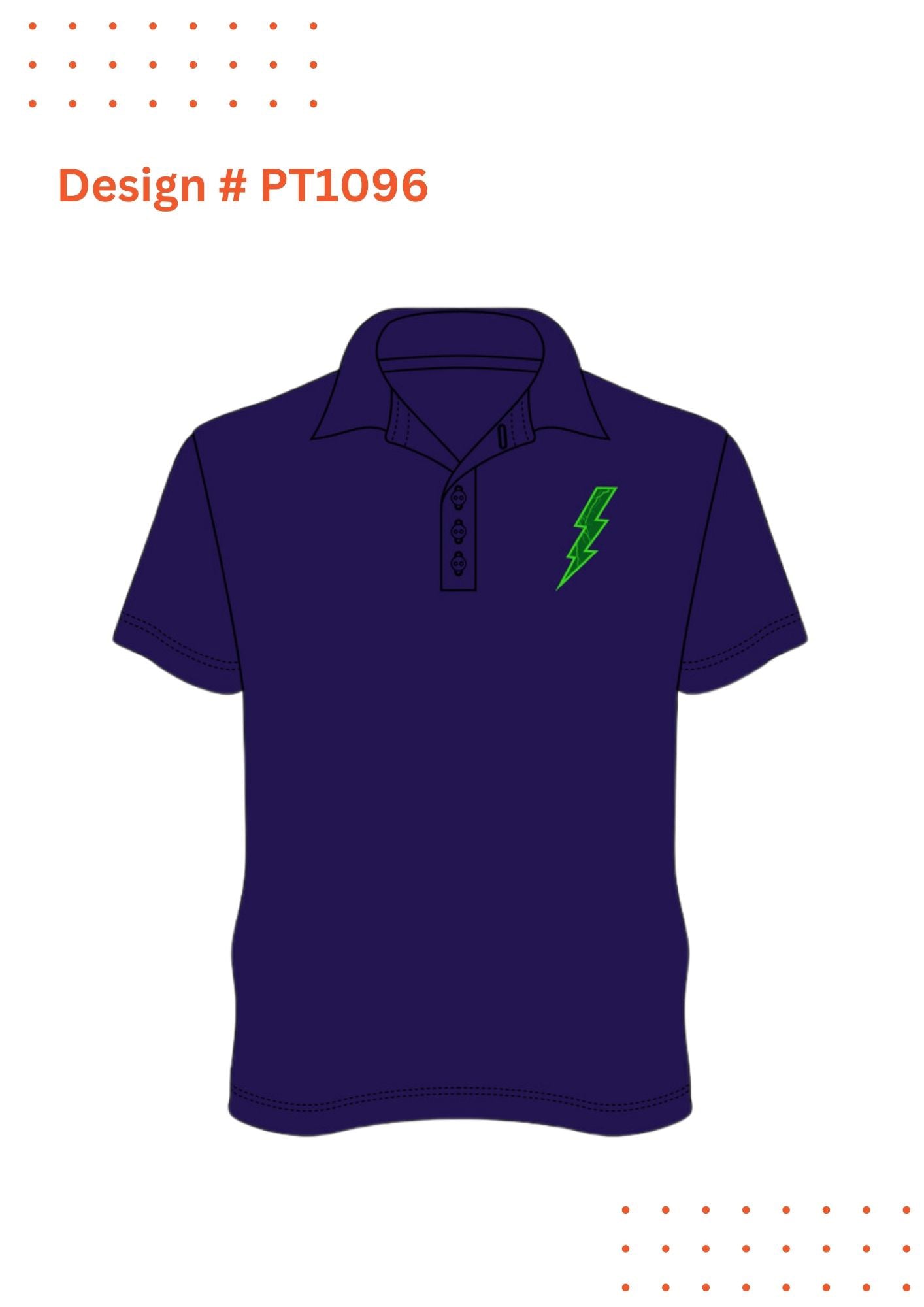 Custom Coach Polo Shirts – Mockup Design