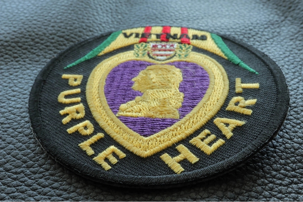 Vietnam Purple Heart Patch (  3x3 inche )