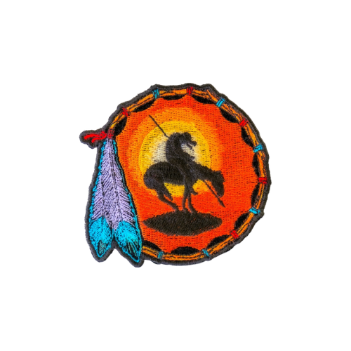 End of the Trail Embroidered Patch product image 1