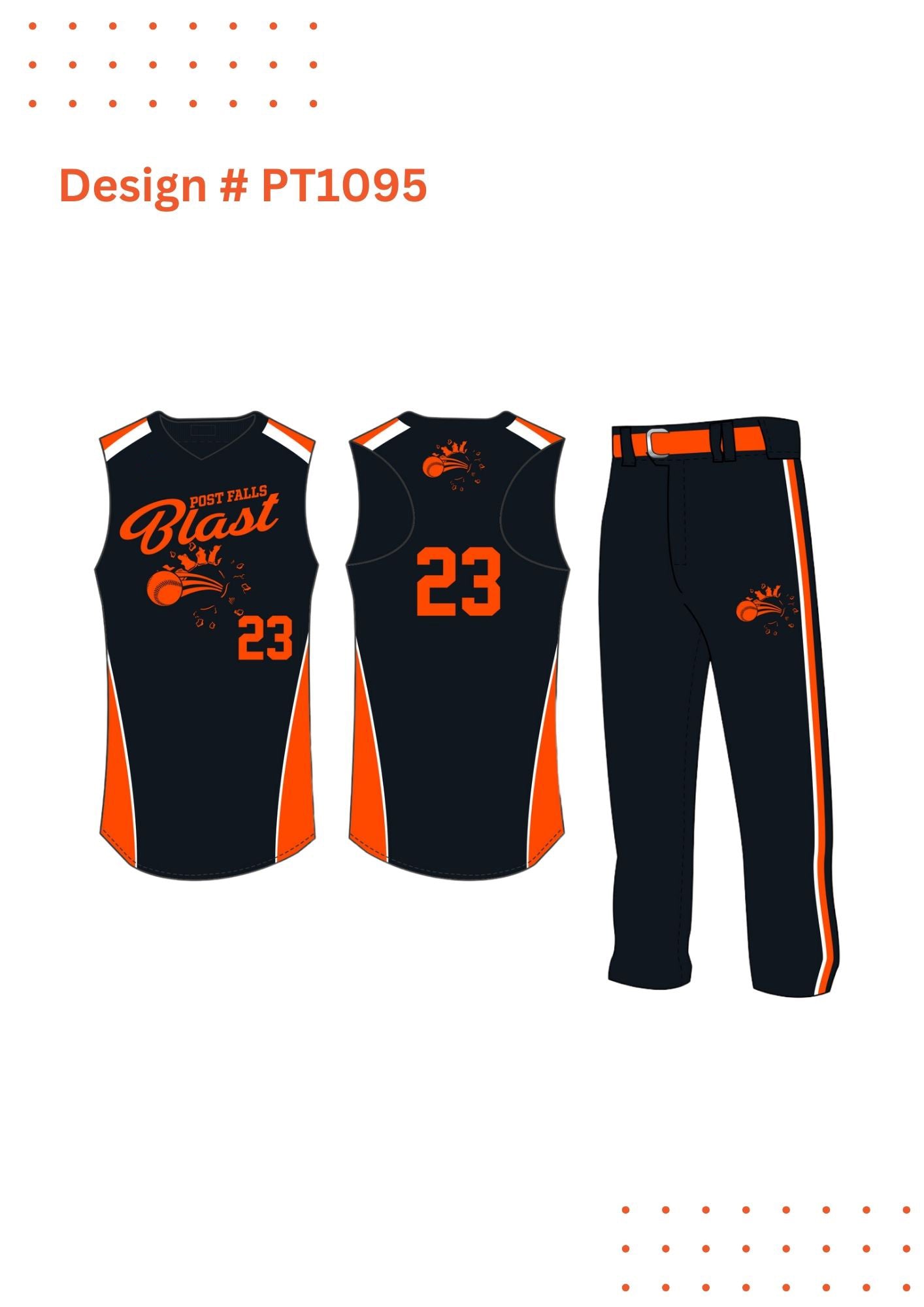 Custom Baseball Kit Design Mockup – Fully Customizable