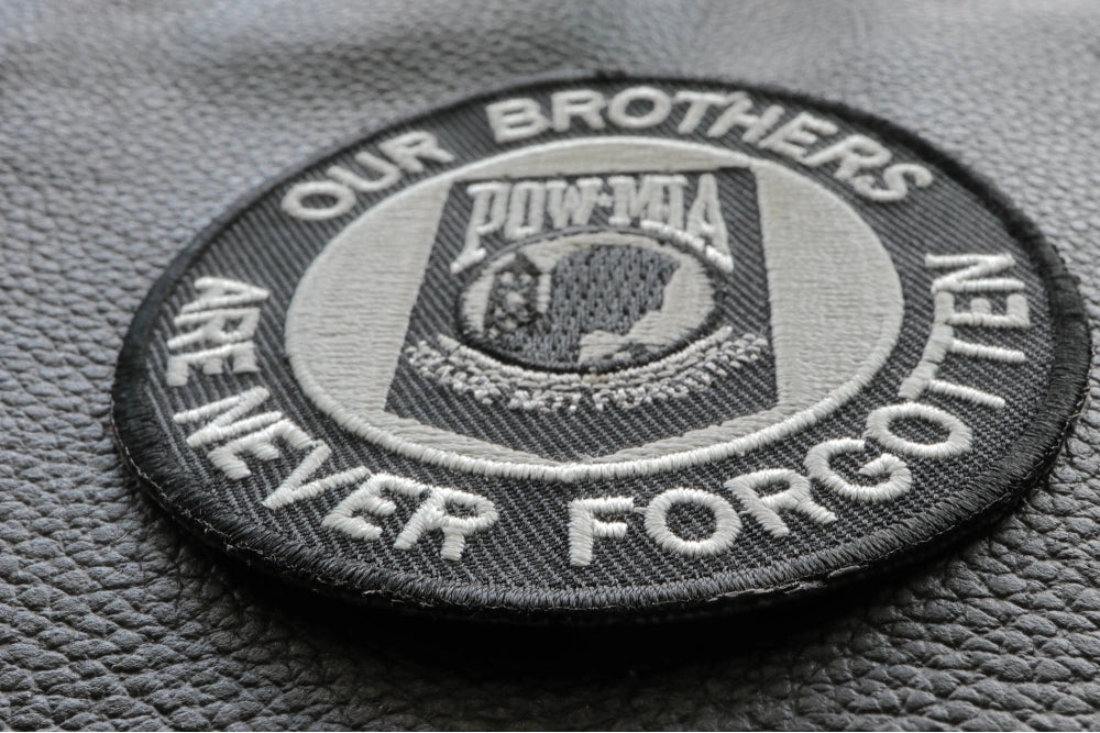 Our Brothers Are Never Forgotten Patch (  3 x 3 inches )
