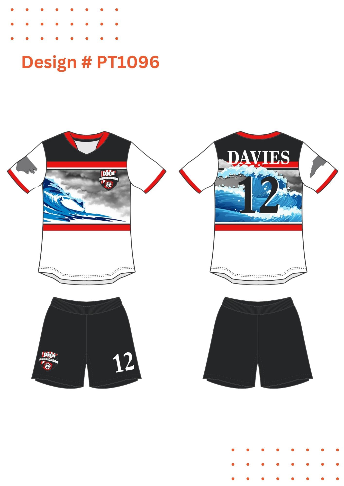 Custom Sublimated Soccer Uniform Mockups