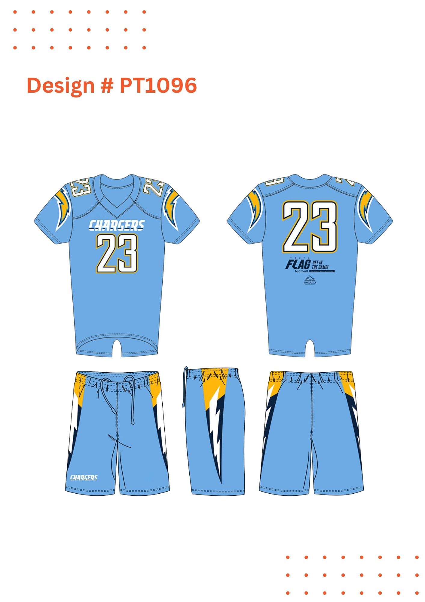 Custom Football Uniform Mockups