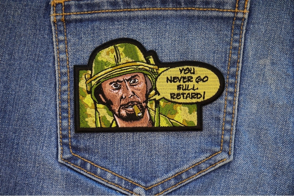 Military Novelty Text Embroidered Patch product image 6