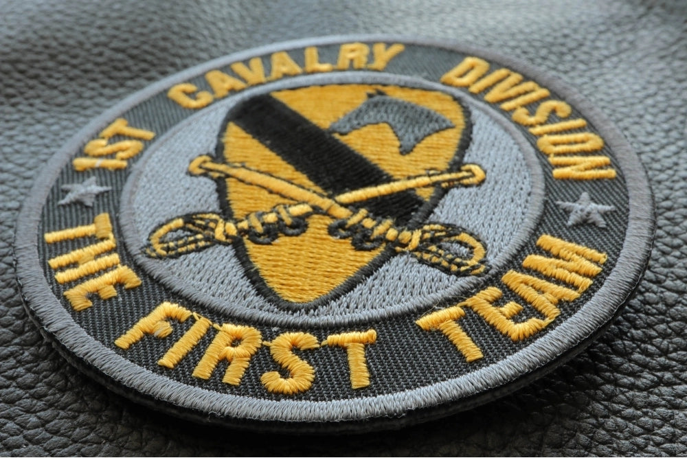 1st Cavalry Division Patch The First Team (  3x3 inches )