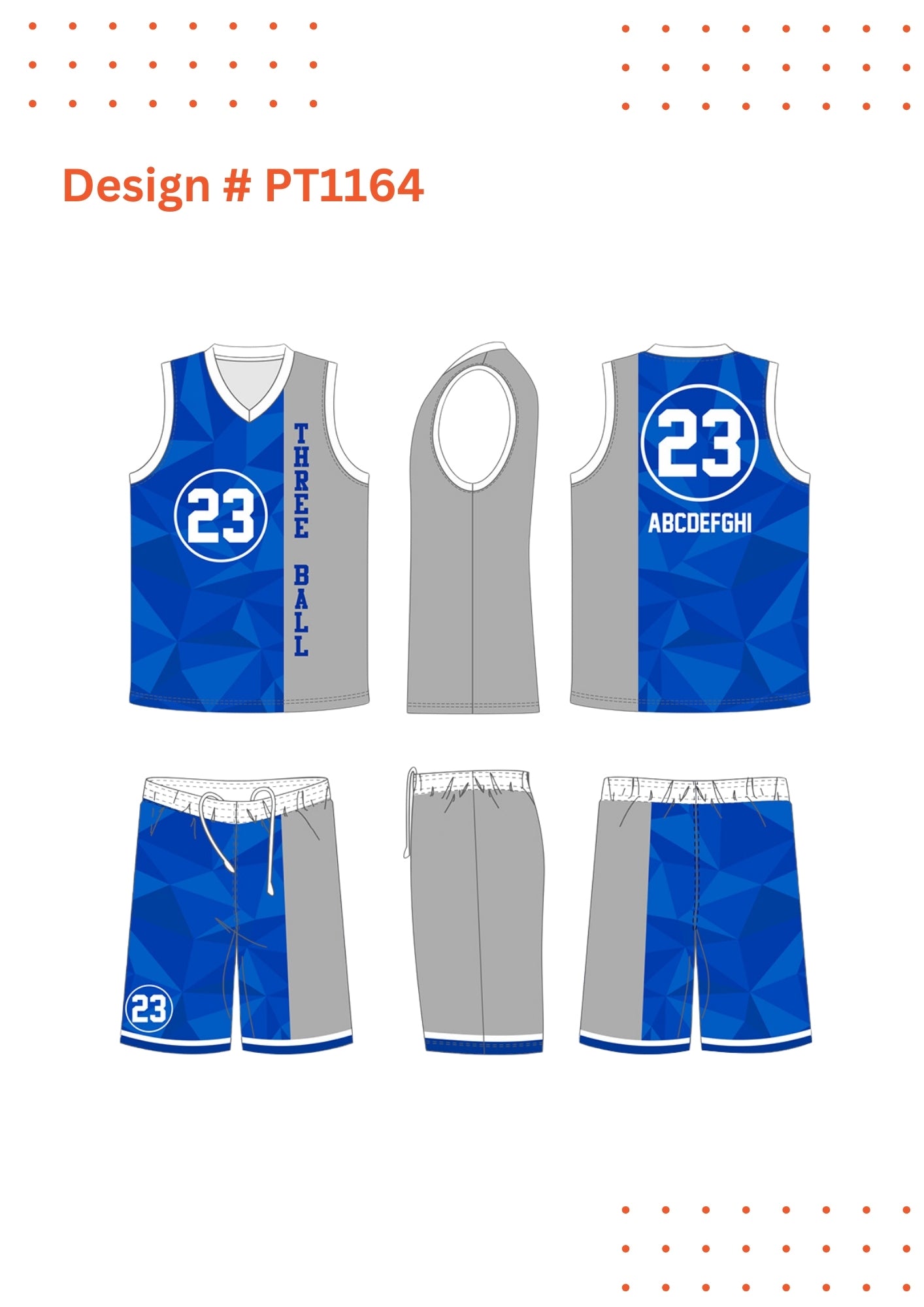 Custom Basketball Uniforms – Mockup Designs