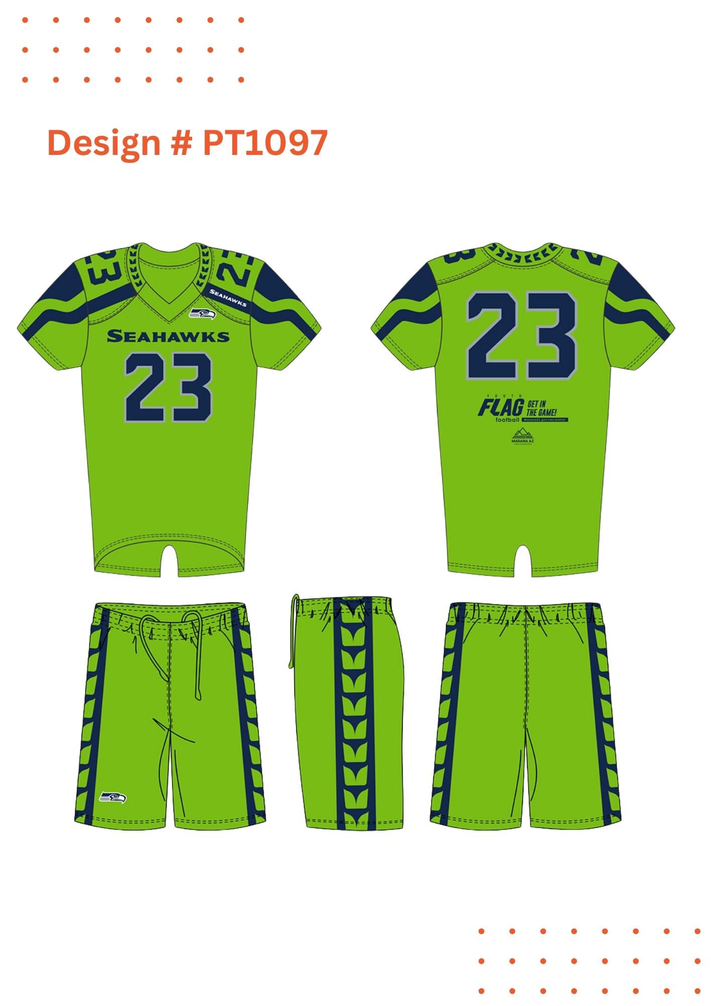Custom Football Uniform Mockups