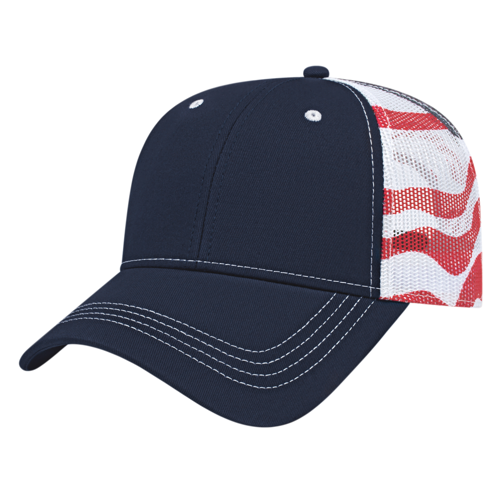 Flag Trucker Mesh Back Cap