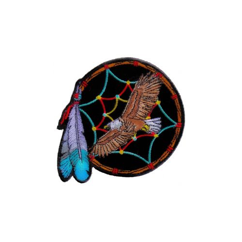 Eagle Dreamcatcher Embroidered Patch