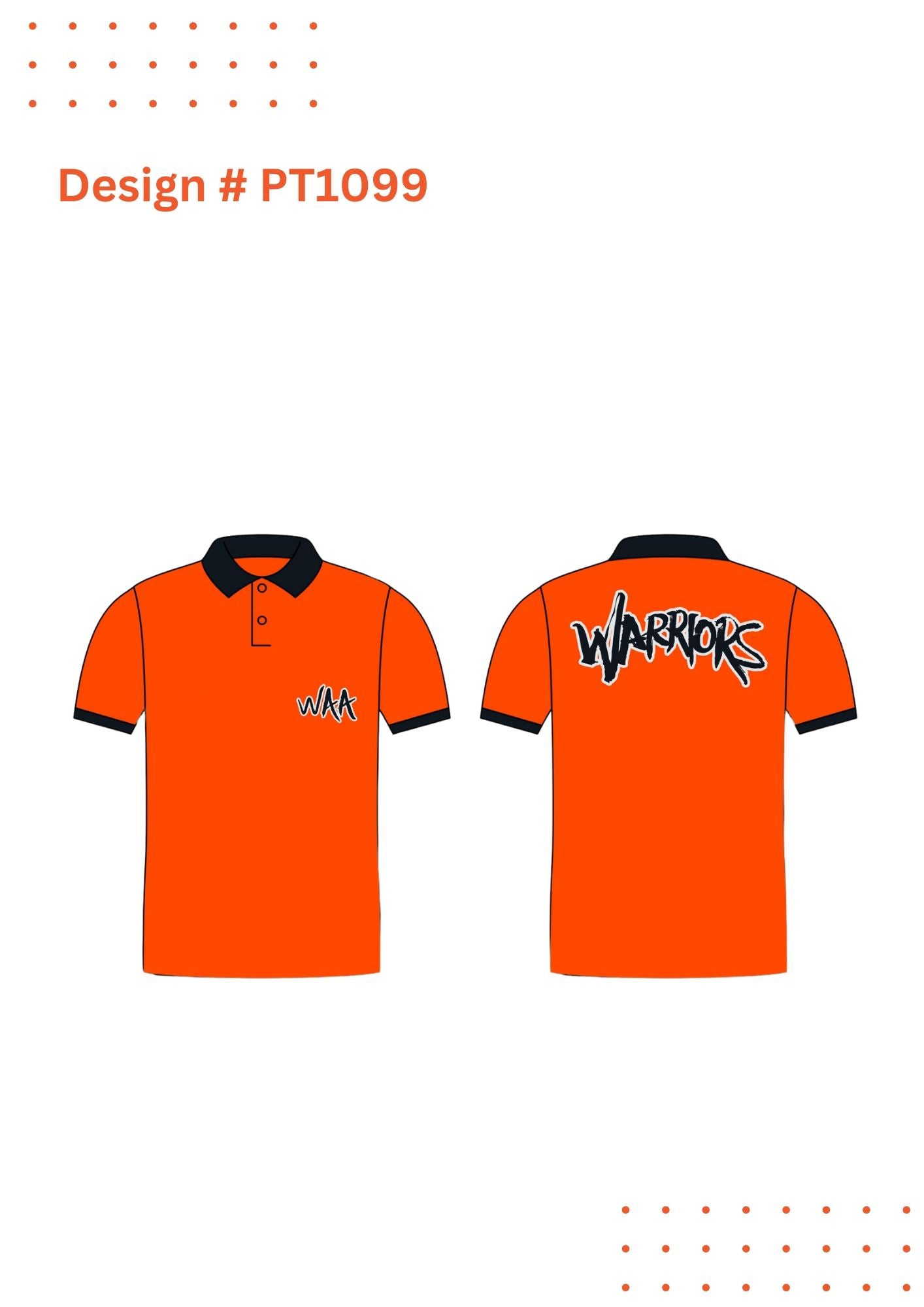 Custom Coach Polo Shirts – Mockup Design
