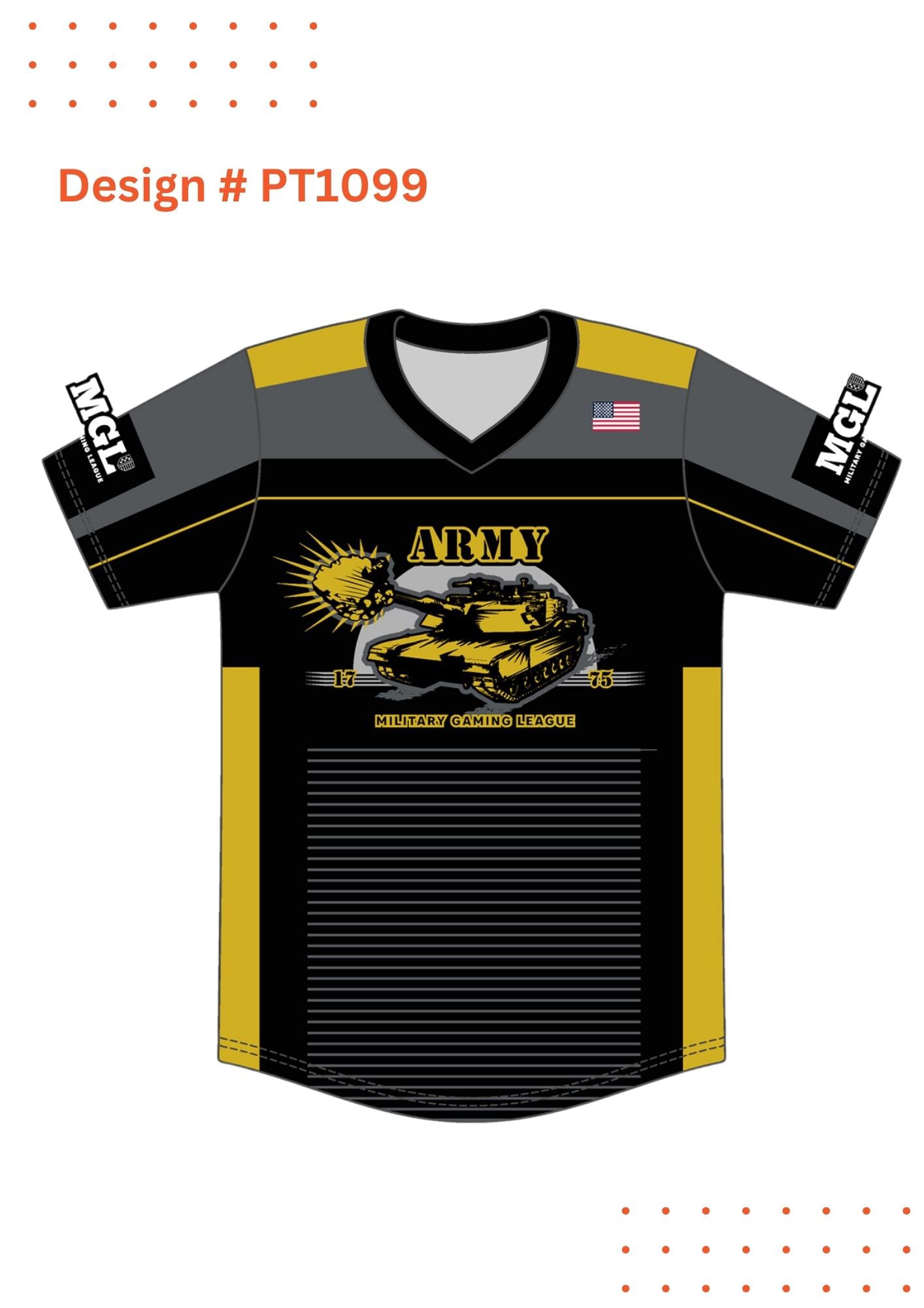 Custom Laser Tag Jerseys