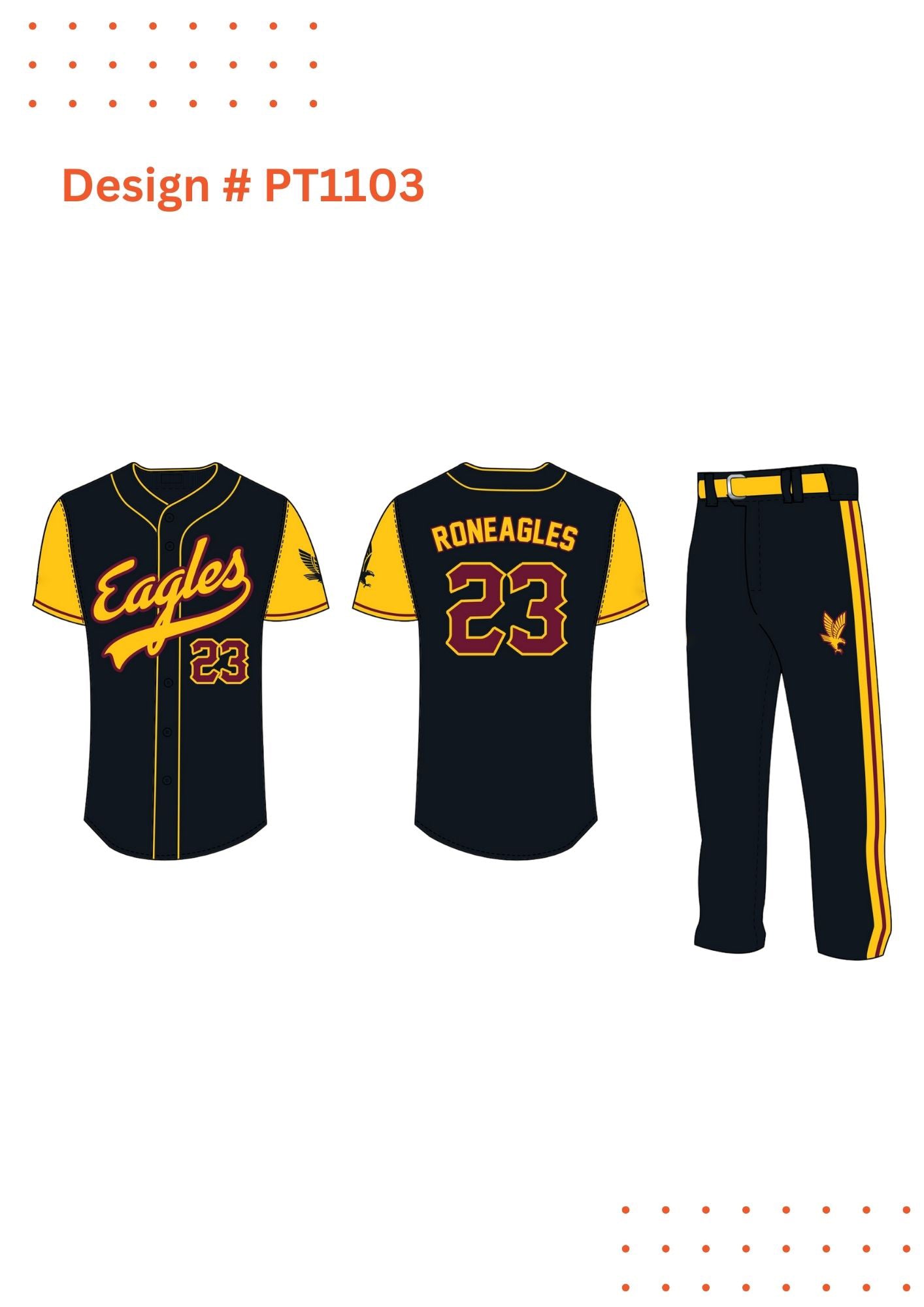 Custom Baseball Kit Design Mockup – Fully Customizable