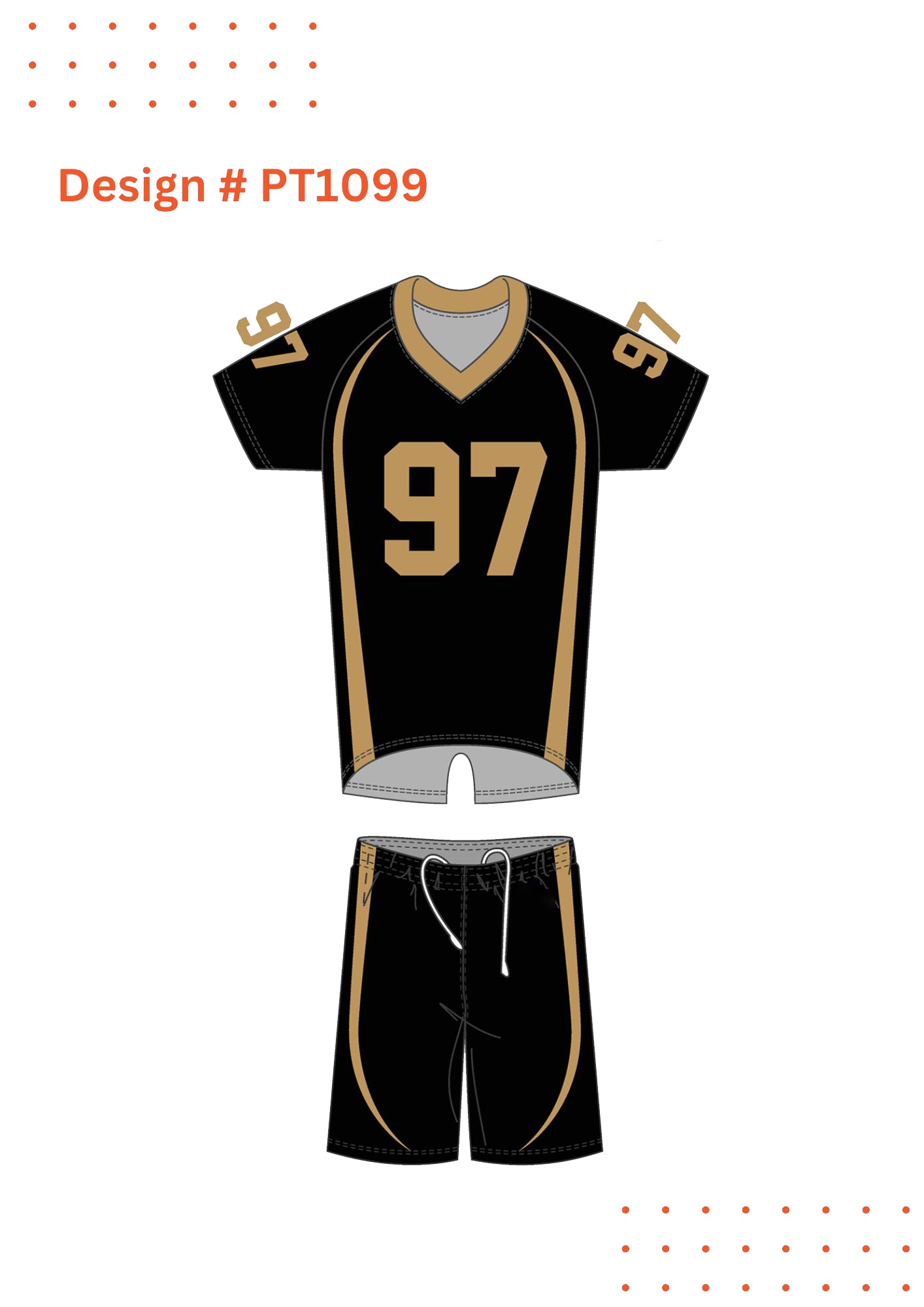 Custom Flag Football Jersey Mockups