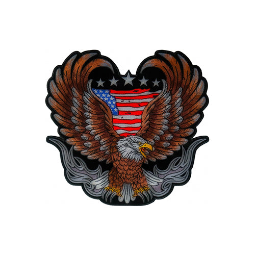 American Flag Eagle Large Embroidered Patch product image 1