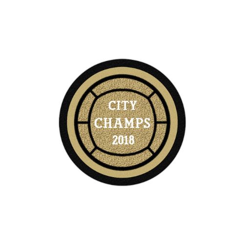 City Champs Volleyball Chenille Patch - Show Your Winning Spirit ( 4x 4 Inche)