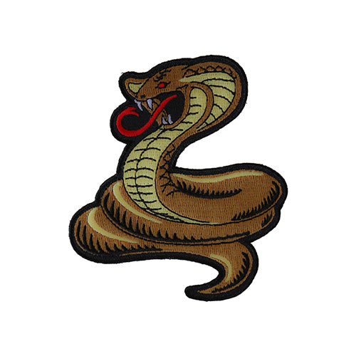 Cobra Embroidered Patch front product view