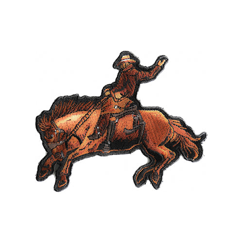 Cowboy Horse Embroidered Patch