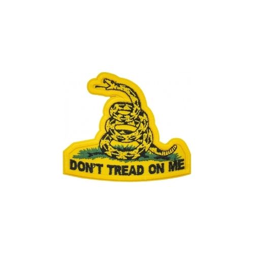 Don't Tread on Me Small Embroidered Patch