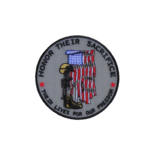 Honor Their Sacrifice Embroidered Patch