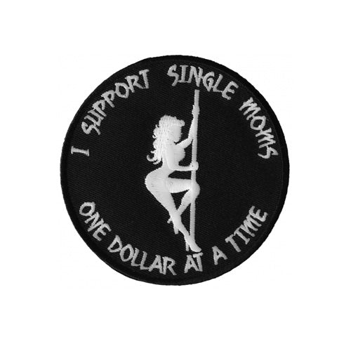 Support Single Moms One Dollar Embroidered Patch product image 1