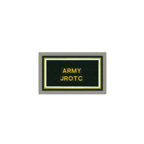 Army JROTC ID Panel Chenille Patches - Show Your  Identification  ( 4x 2 Inches )