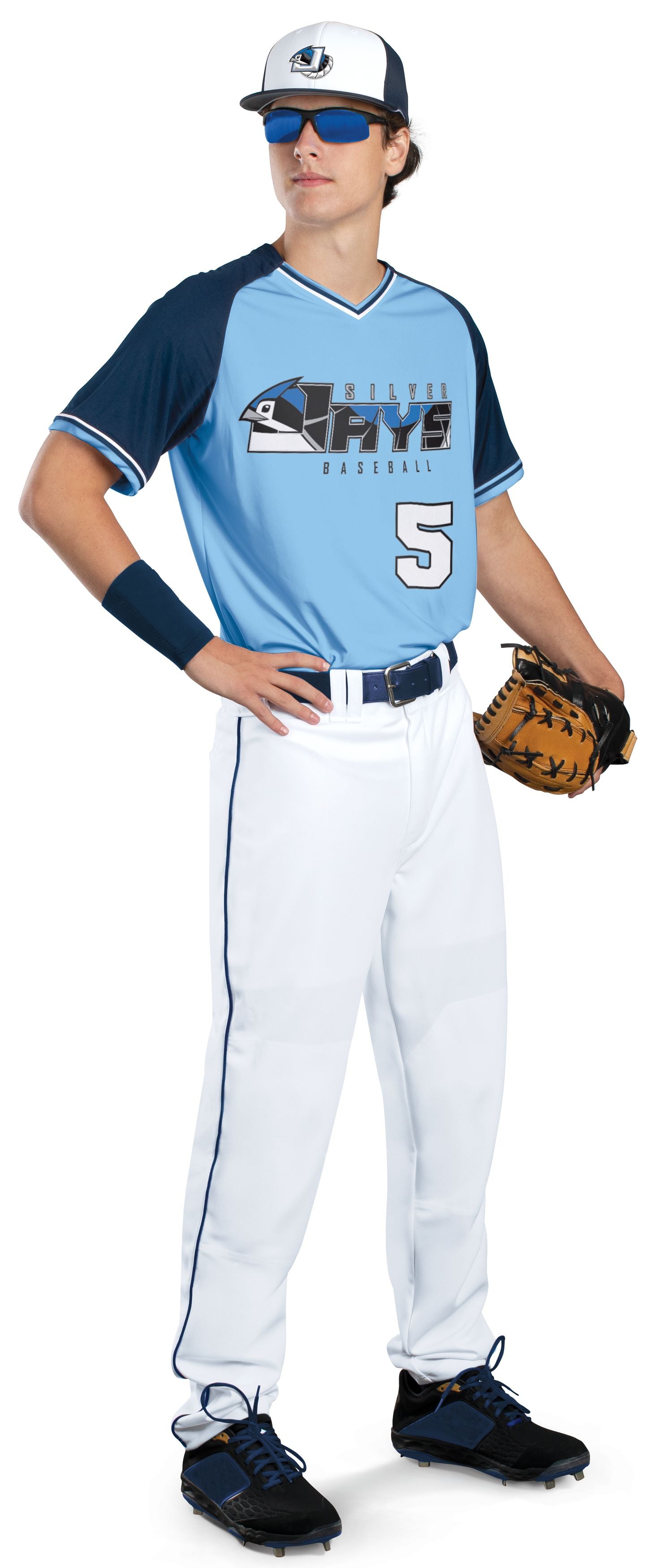 V-Neck Short Sleeve Jersey